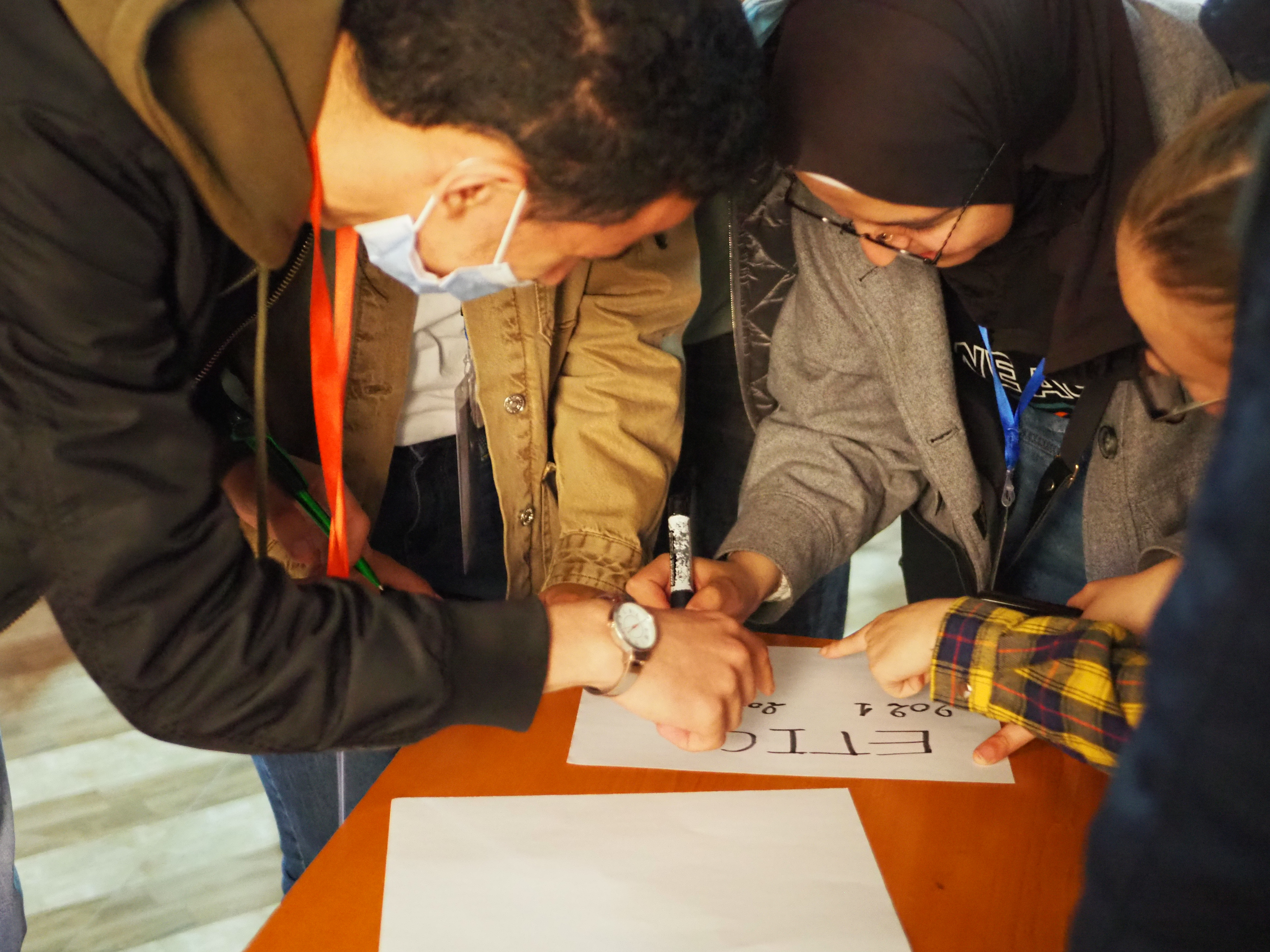 Photo inside envelope