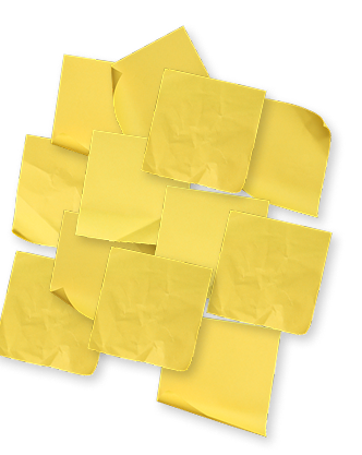 Sticky note collage background